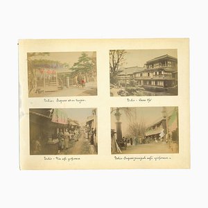 Unknown, Ancient Views of Tokyo, Albumen Druck, 1880er-1890er