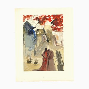 Salvador Dalí, Der göttliche Wald, Holzschnitt, 1963