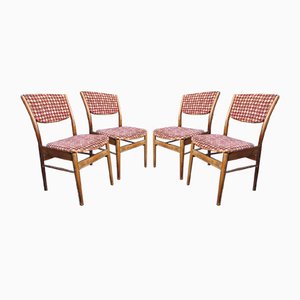 Vintage Chairs from Zamość, 1950s, Set of 4