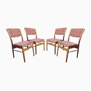 Vintage Chairs from Zamość, 1950s, Set of 4