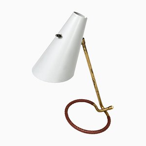 Lámpara de mesa modelo 711 de Hans Bergström para Ateljé Lyktan, Ahus, Sweden