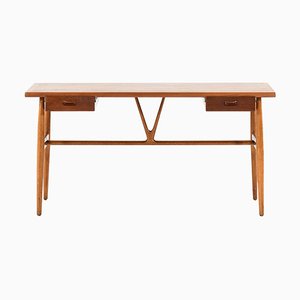 Scrivania JH-563 di Hans Wegner per Johannes Hansen, Danimarca