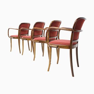 Dining Chairs from TON, 1988, Set of 4