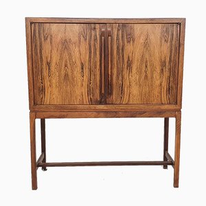 Rosewood Bar Cabinet by Torbjørn Afdal for Mellemstrands Møbelfabrik, Norway, 1960s