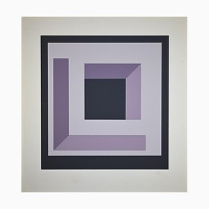 Nato Frascà, Square Composition, Serigrafía, 1974