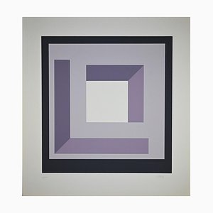 Nato Frascà, Square Composition, Screen Print, 1974