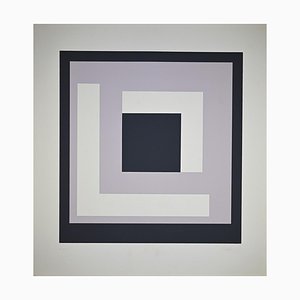 Nato Frascà, Square Composition, Serigrafía, 1974