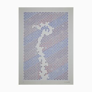 Mario Padovan, Circles, Screen Print, 1977