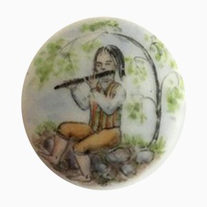 Porcelain Button from Royal Copenhagen