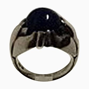 Lapis Lazuli & Sterling Silver #59 Ring from Georg Jensen