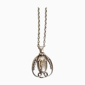 Sterling Silver Annual Necklace Pendant from Georg Jensen, 1990