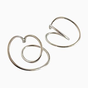 Sterling Silver Earrings by Allan Scharff for Hans Hansen