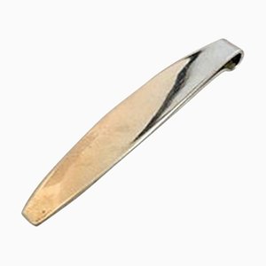 Sterling Silver #51 Tie Clip from Bent Knudsen