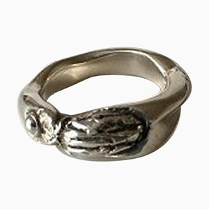 Sterling Silver Ring by Ole Kortzau for Georg Jensen