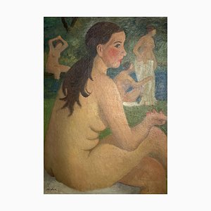 Desnudo femenino Henry Meylan, 1920