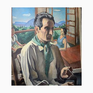 Alexandre De Spengler, Autoportrait, 1941