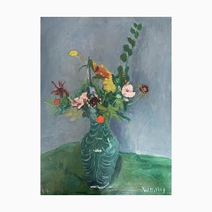 Paul Mathey, Bouquet de fleurs, 1964