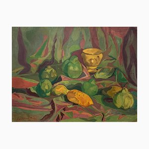 Edward Toublanc, Nature morte aux fruits, 1955