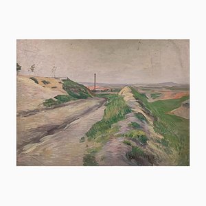 David Estoppey, Paysage peint, 1900er