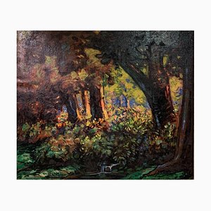 Carlo Böcklin, The Enchanted Forest, 1907