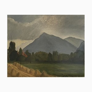 Jean Verdier, Landschaften und Berge, 1955