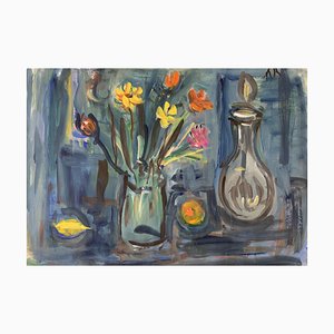 Bouquet e caraffa di Alexandre Rochat, 1950