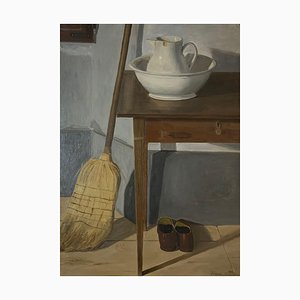 Nature morte avec Balai Jean Verdier, 1960