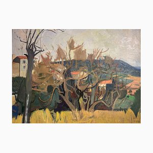 Vase Adrien, Paysage De Haute Provence, 1945