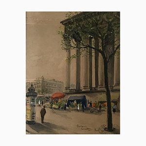 Roland Coudon, Place Small Market, Paris, 1936
