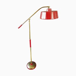 Mid-Century Floor Lamp by Stilnovo for Stilux, Italy, 1950s