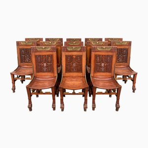Egyptomania Chairs, Set of 12