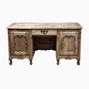 18th Century French Bleached Cherry Desk