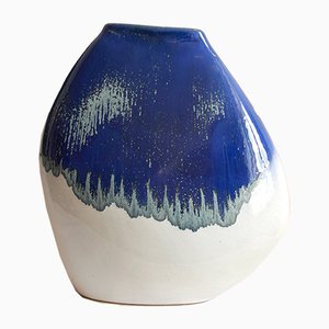 Vintage Italian Ceramic Cladonia Vase by Lena Costantini Toci for Avorin, 1975