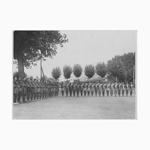 Unknown, Young Boys Balilla in Training, Vintage Black & White Photo, 1934