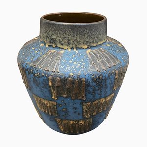 Mid-Century Modern German Fat Lava Ceramic Vase from Carstens Tönnieshof, 1970s