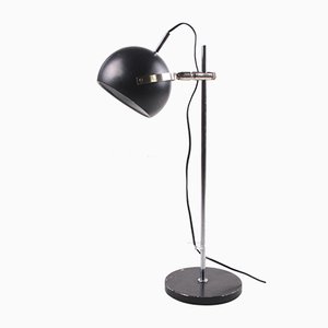 Black Metal Adjustable Desk Lamp, Denmark
