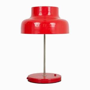 Very Large Mid-Century Red Table Lamp, 1970s