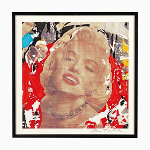 Mimmo Rotella: Marilyn, the Faces, Siebdruck und Collage