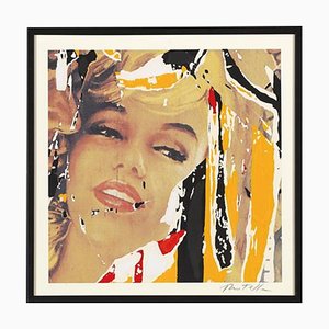 Mimmo Rotella: Marilyn, the Faces, Serigrafía y Collage