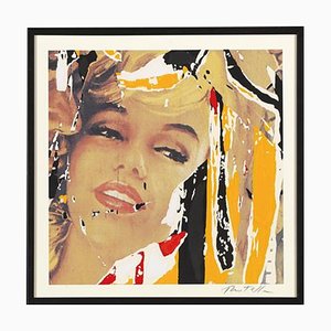 Mimmo Rotella: Marilyn, the Faces, Sérigraphie et Collage