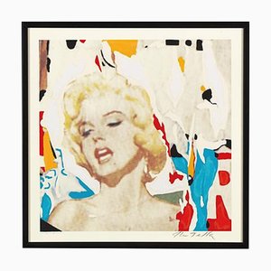Mimmo Rotella: Marilyn, the Faces, Siebdruck und Collage
