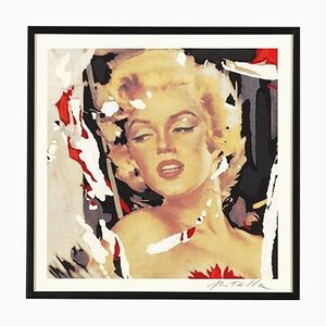 Mimmo Rotella: Marilyn, the Faces, Siebdruck und Collage