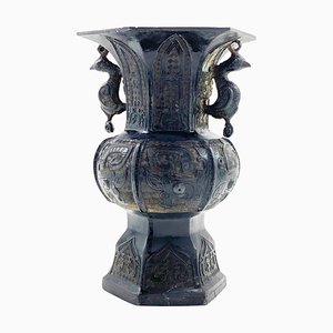 Chinesische Ming Dynastie Bronze Vase