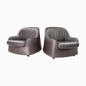Ciprea Lounge Chairs by Tobia & Afra Scarpa for Cassina, 1970s, Italy, Set of 2