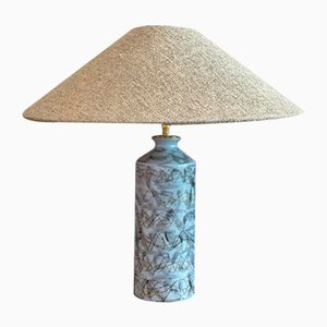 Lampada da tavolo grande in ceramica di Upsala-Ekeby, anni '50