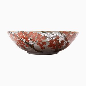 Japanese Hand-Painted Ceramic Bowl