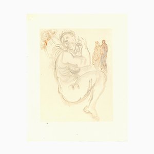 Salvador Dalí­, The Siren of the Dream, Original Woodcut, 1963