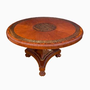 Table d'Appoint Regency Antique en Acajou