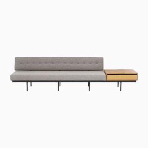 Sofa with End Cabinet by Florence Knoll Bassett for Knoll Inc. / Knoll International