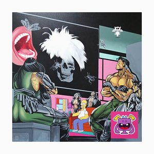 "Ritratto pop di Warhol" 2020